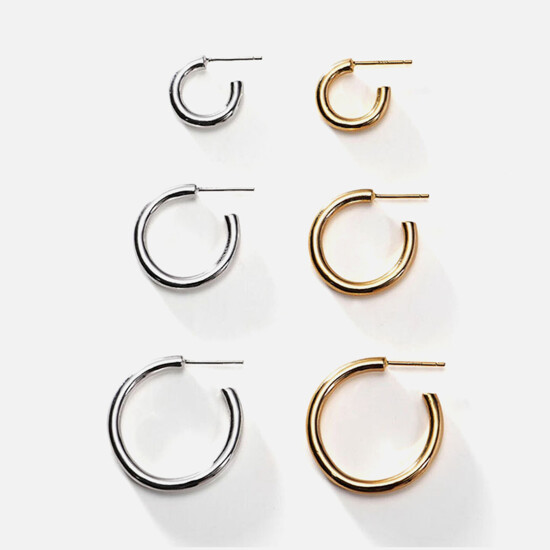 르세이 르세이 Classic Hoop Earring M