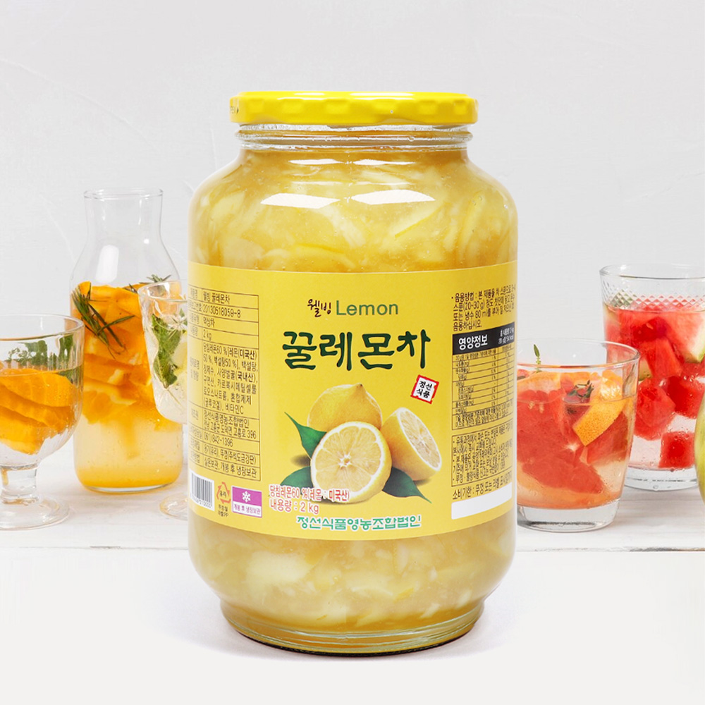 고흥식 꿀 유자차 2kg