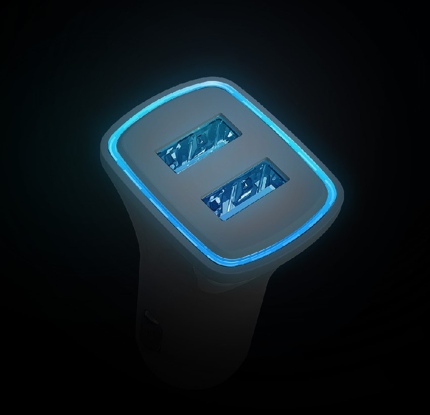 드리온 차량용충전기 USB2구 3 4A 8PIN