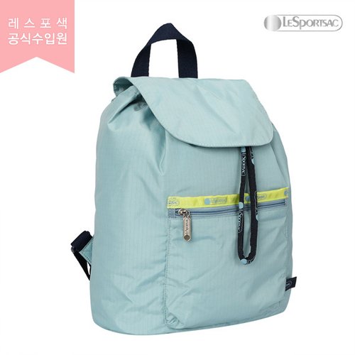 레스포색 트리오 터마린 트라벨러 드로스트링 백팩 3473 F647 627177
