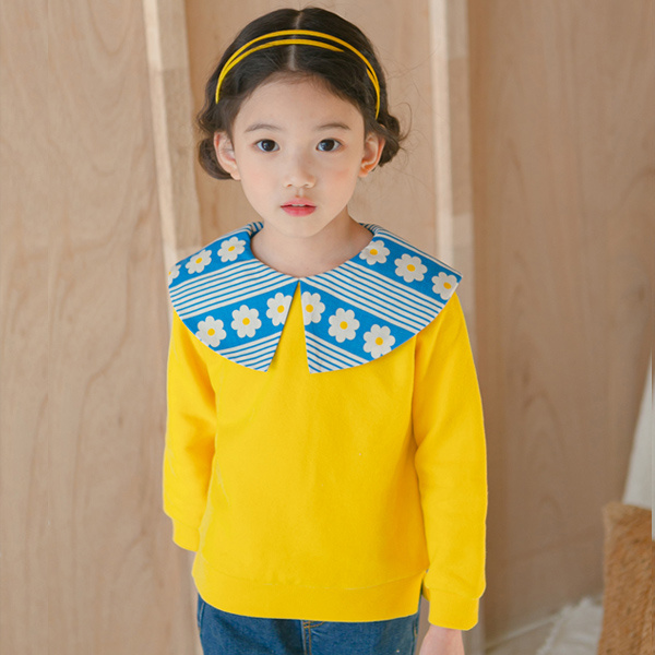 아이러브제이 광주 아이러브제이 겨울 돌핀 플라워 빅카라 티 JSWTO46