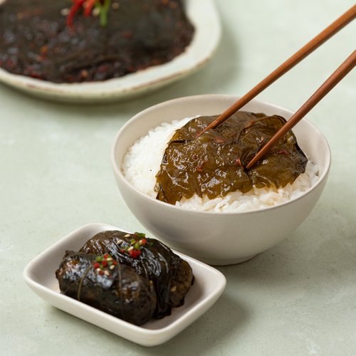 가능상품 알찬 양념깻잎 200g