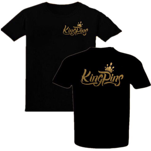 볼링 킹핀 티셔츠 메쉬 드라이 킹핀스 반팔티 면 Cotton M 95
