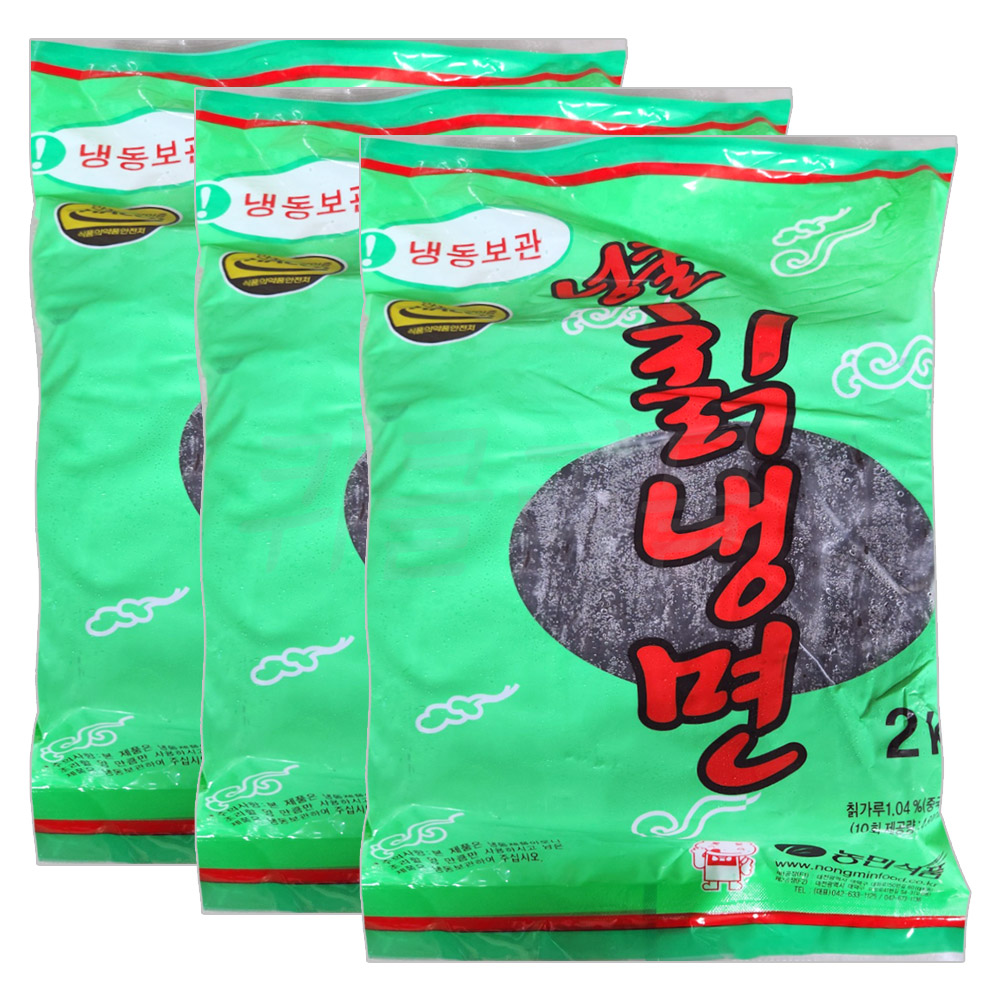 퀴클리몰 농민식품 넝쿨 칡냉면 2kg 냉면사리 3개