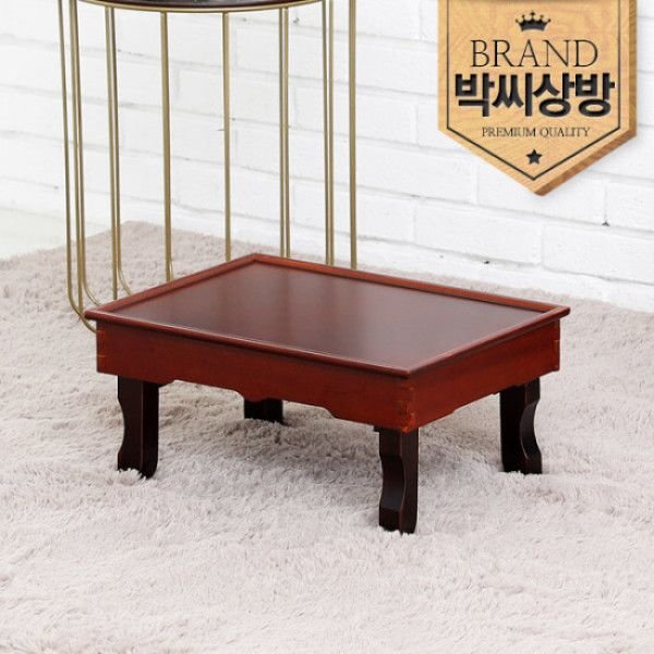 박씨상방 박씨상방 45센티 접이식 핸드메이드 칠기 샤벨찻상 향로상