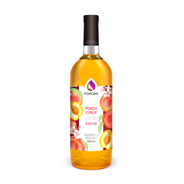 카파아이엔티 포모나 복숭아 시럽 1000ml