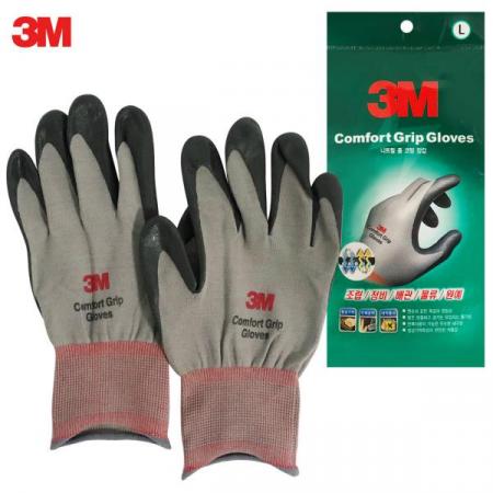 3M 니트럴 폼 코팅장갑 L 컴포트그립 글러브 작업용