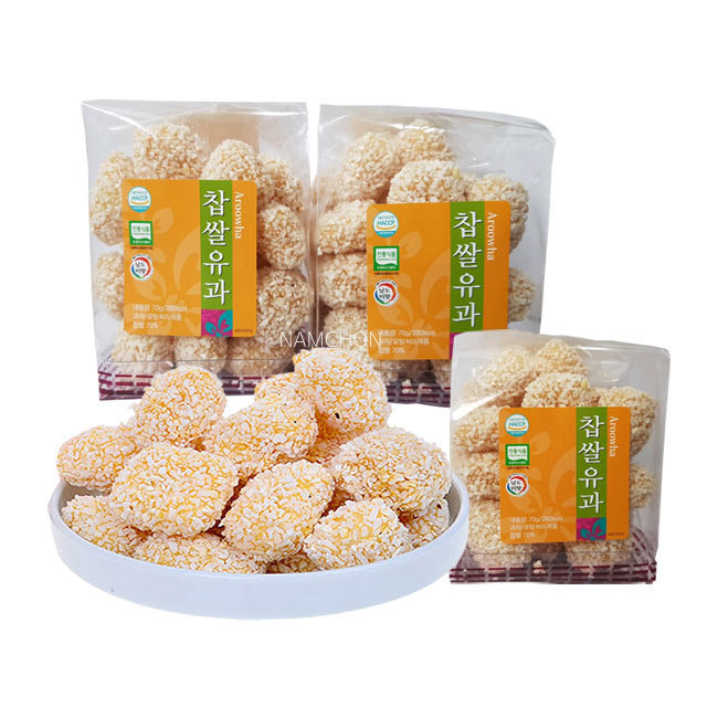 전통식품명인 찹쌀 방울유과 70g x 20봉