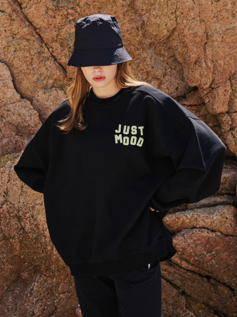 저스트무드 ESSENTIAL SWEAT CREWNECK -