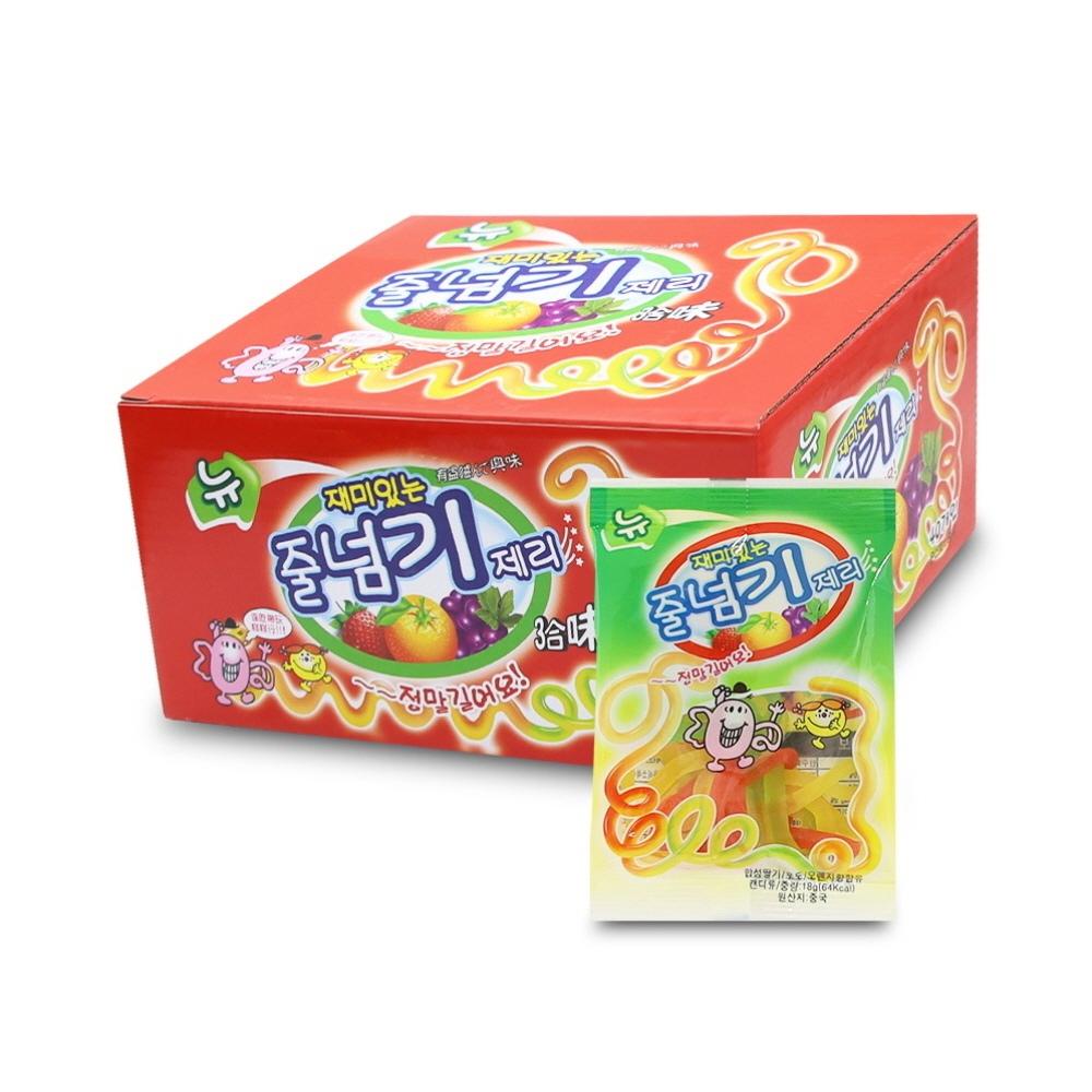 줄넘기젤리 18gx40개 제리 어린이집간식 유치원간식