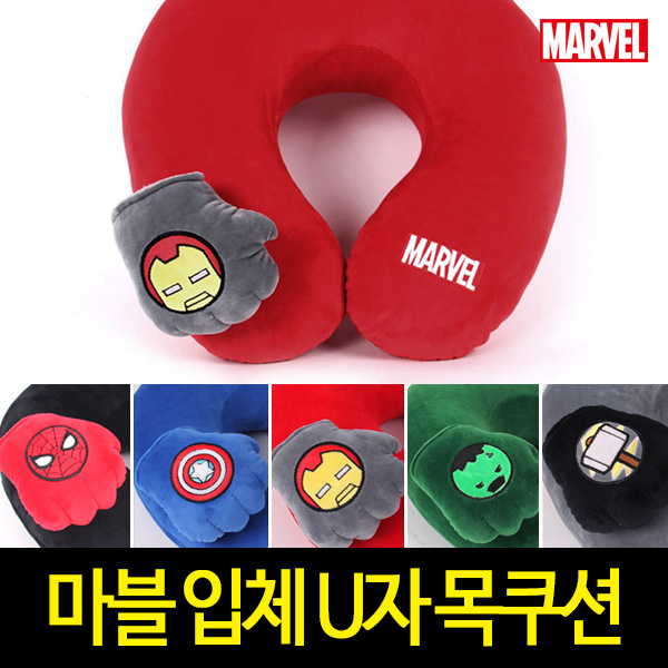 세경사 마블 마블 어벤져스 프린팅 등쿠션