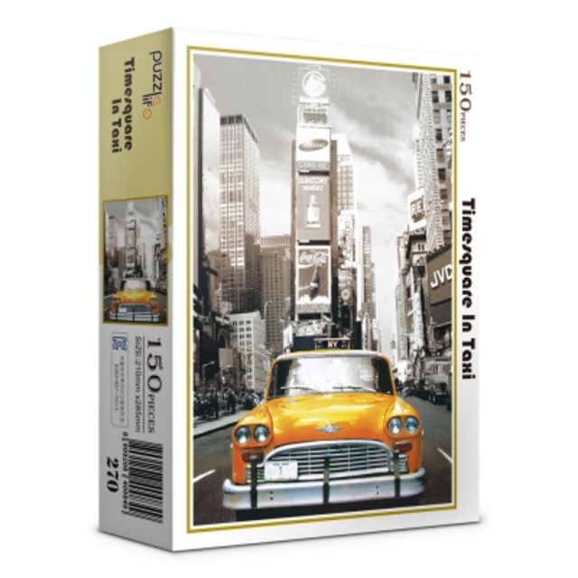 퍼즐라이프 150피스 타임스퀘어인 택시 직소퍼즐 PL270