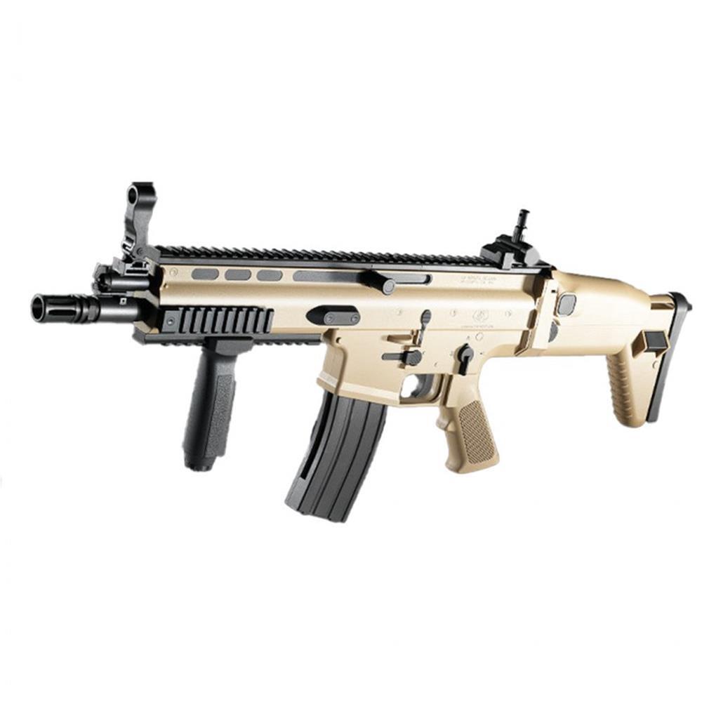 아카데미 FN SCAR-L CQC BB탄총 에어건 Tan 17111