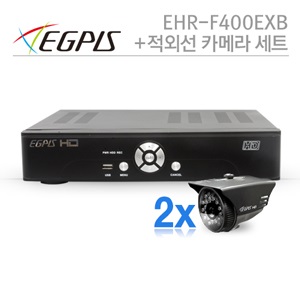 이지피스 HD-SDI 실외 적외선카메라 실외용 3개 210만화소 FULLHD CCTV 자가설치용 설치부자재모두포함발송 EHR-F400EXB