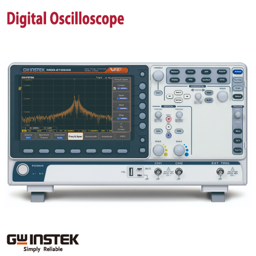 굿윌인스텍 GWINSTEK z 2CH Digital Oscilloscope MDO-2102A 100MH