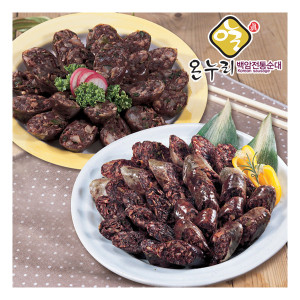 고기순대1kg 야채순대 1kg