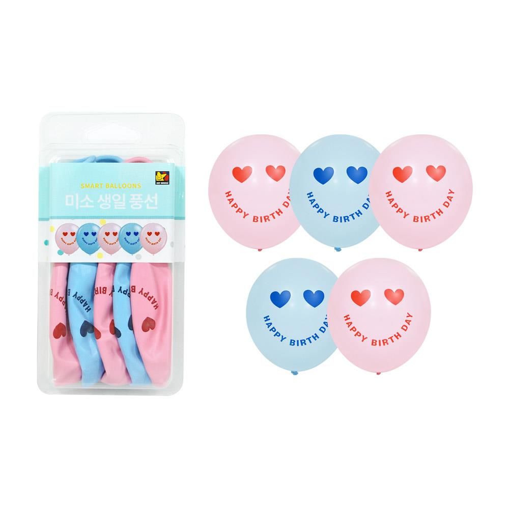 스마트케이스풍선 42번 30 미소생일5개입