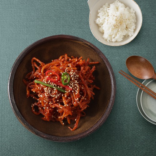 순천농협남도식품 오징어채볶음 무침 반찬 150g 250g