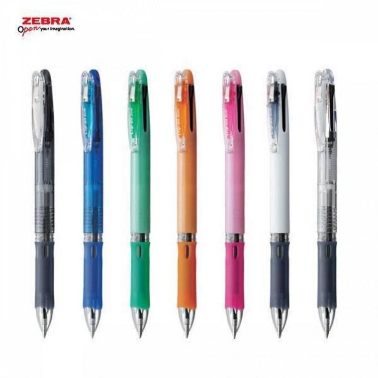 ZEBRA ZEBRA 제브라 4500 클립온슬림 3C 3색칼라 유성볼펜 멀티펜 다색펜