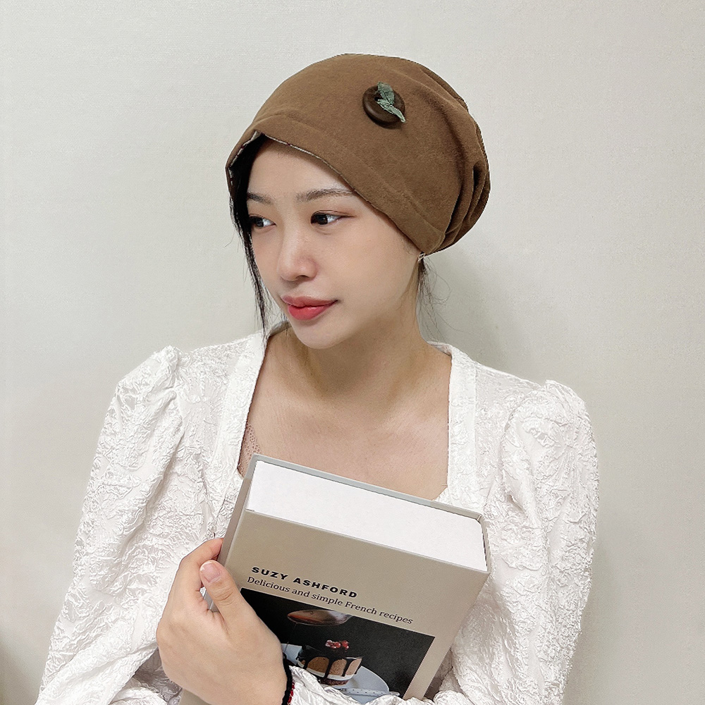 모위드 겨울비니 환우두건 항암비니 주방 병원 쿠키비니 모위드