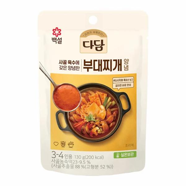 CJ제일제당 백설 다담 부대찌개양념 130g