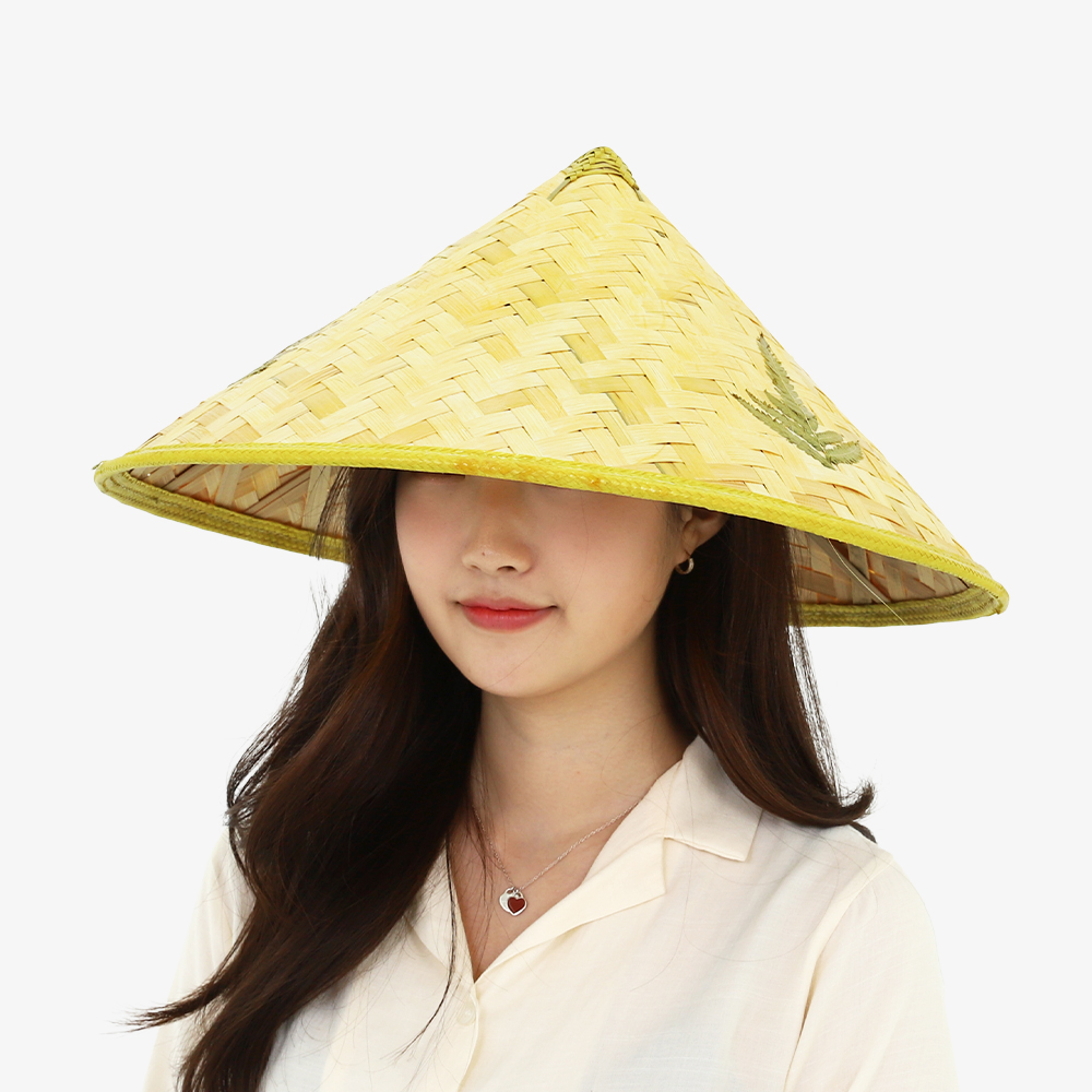 새로이벤트 베트남모자 밀짚모자 낚시 작업 고깔 논라 농라 썬캡