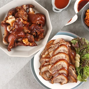 자연과농부농업법인 진짜제주 순살족발 280g 2팩 진짜제주 미니족발 300g