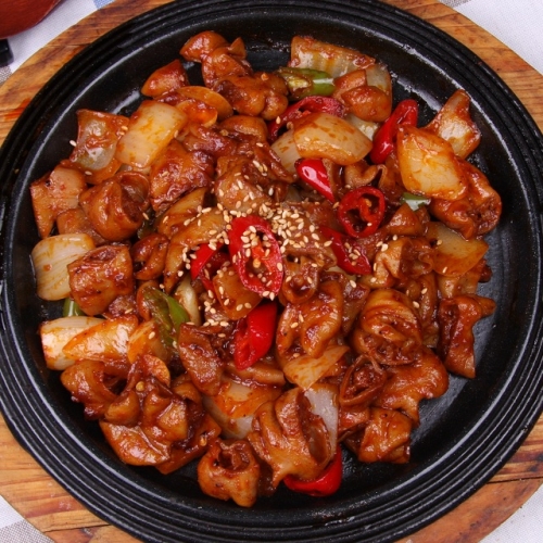 엘림식품 위가 숯불향가득 화끈한 매운맛 불곱창 300g