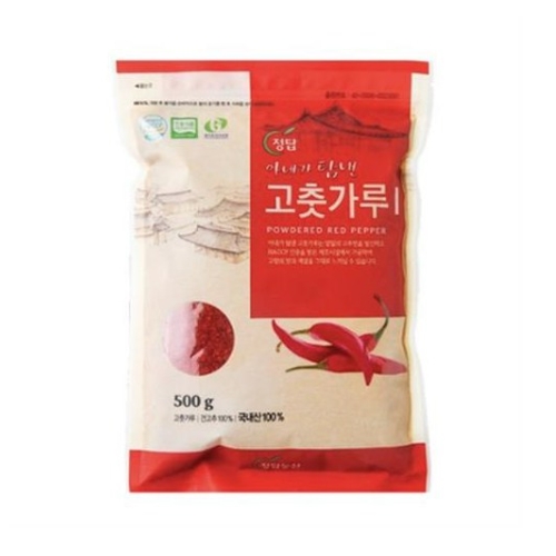 정탑농산 정탑 아내가 탐낸 중간 고춧가루 500g