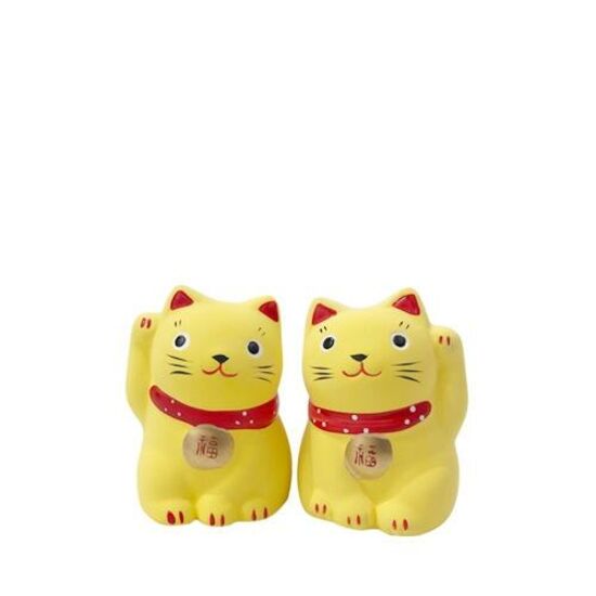 아트박스 컨츄리아이템 노랑노랑 복 고양이 2종