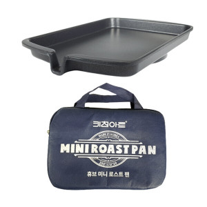 키친아트 휴브 미니 로스트팬 불판 후라이팬 사각팬
