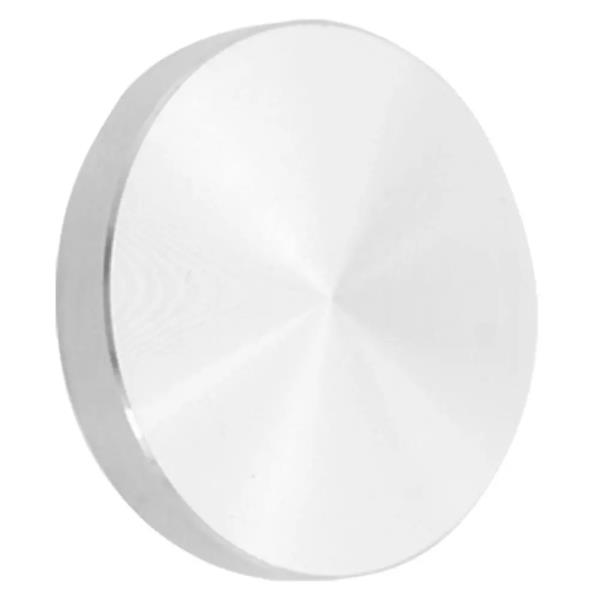 8X 유리판 어댑터 테이블 다리 알루미늄 원형 50x8mm 은