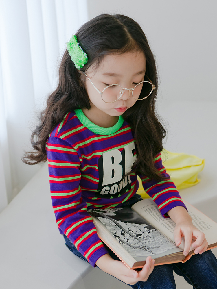 아이러브제이 비굿 스트라이프 티 JSFTO30