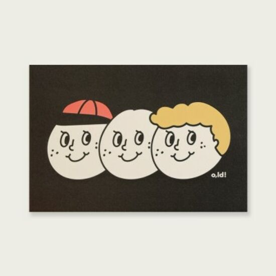 오롤리데이 O LD POSTCARD 엽서 3BROTHERS