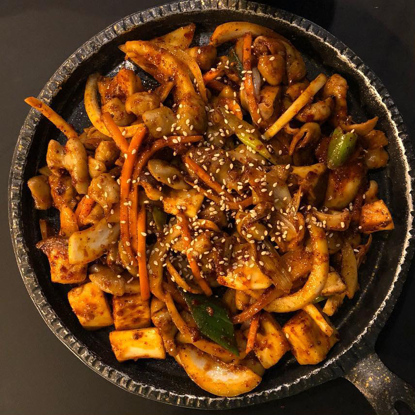 만득이주방 만득이곱창 야채곱창 2인분 830g