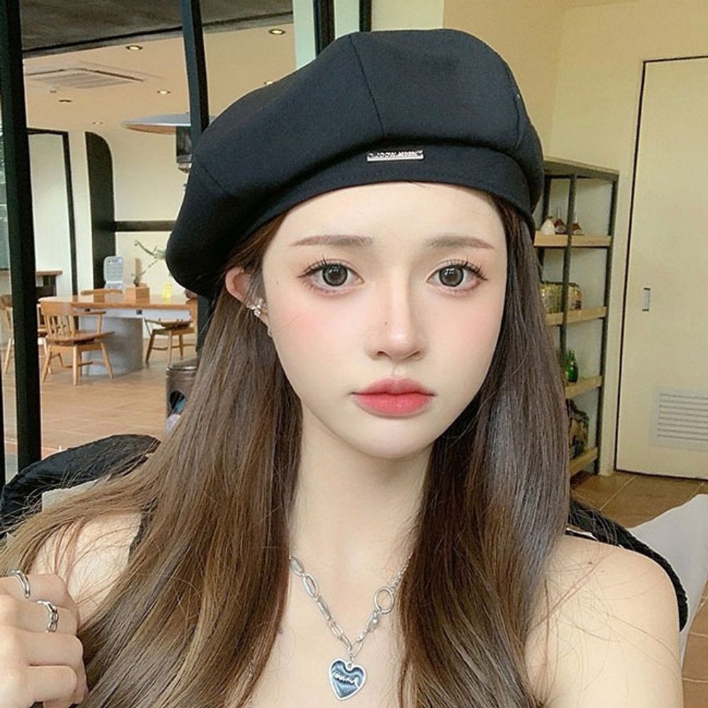 여성 베레모 3컬러 1P 팔각모 빵모자 화가모자