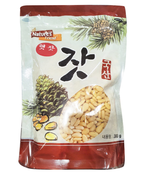 대산인터내셔널 국산 잣 360g