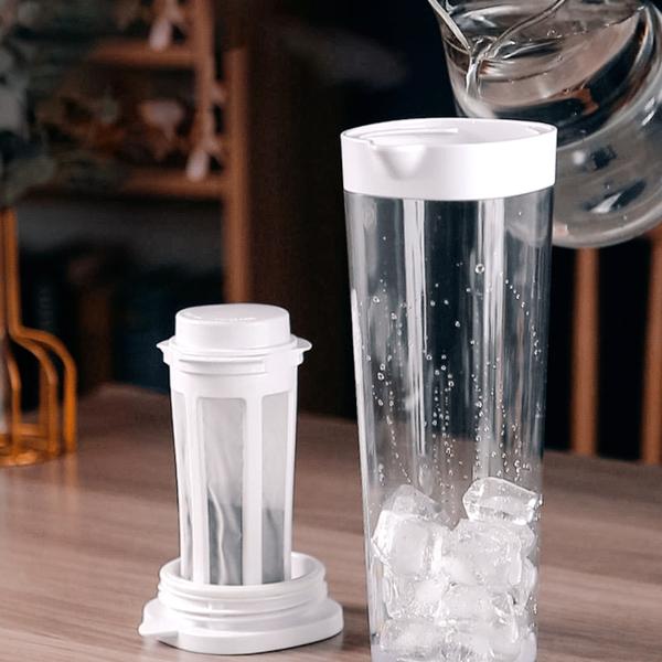 스팀피쳐 밀크저그 휴대용 고용량 아이스 브루 커피 메이커 Cofe 포트 차가운