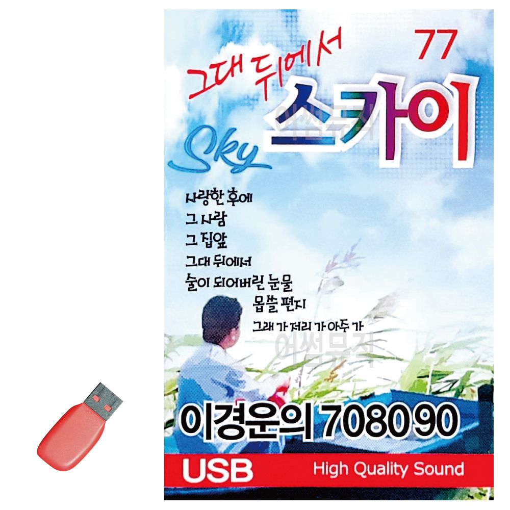 이경운의 7080 그대뒤에서 스카이 USB 노래