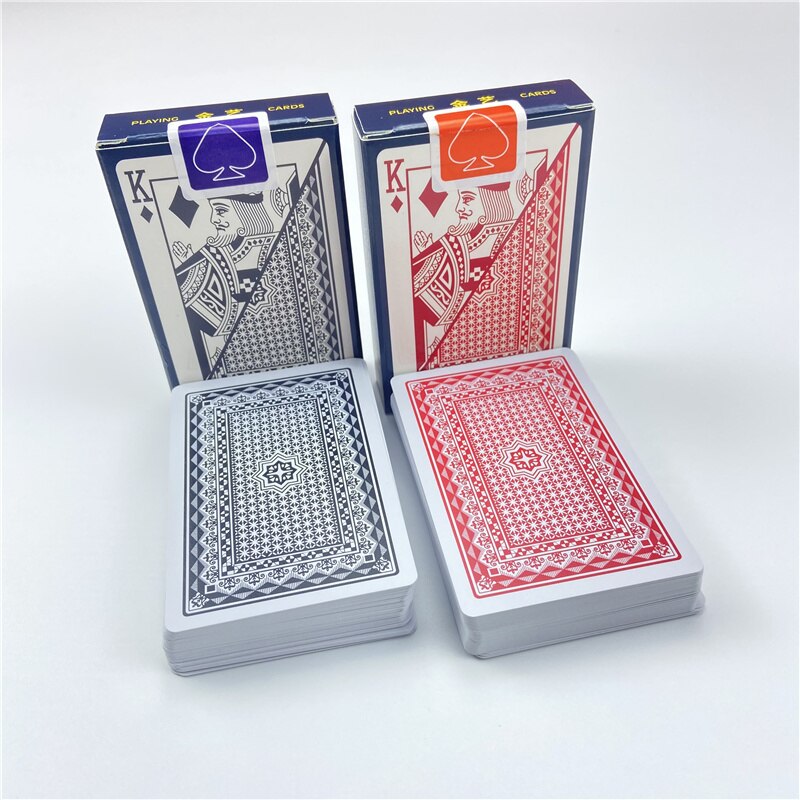 2 개몫 플라 게임 카드 방수 포커 카드 Baralho 텍사스 홀덤 좁은 PVC 부커 보드 2 283 46
