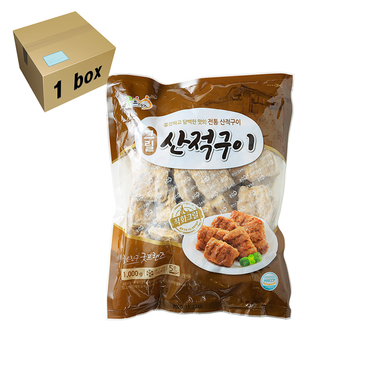 굿프랜즈 그릴산적구이 1box 1kg x10