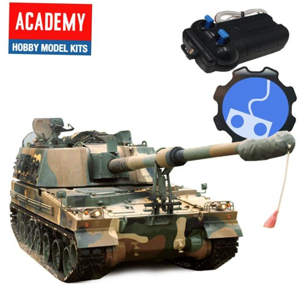 자주포 K9 유선RC탱크 1대48 AC312