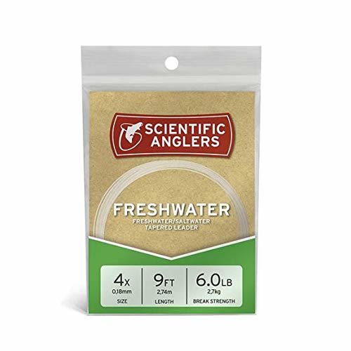 Scientific Anglers 프레쉬워터 나일론 리더 - 2 4m 9피트 정품보장