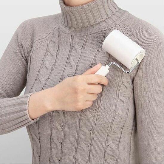 점착 의류 미니 테이프 클리너 양복 실밥 먼지 제거기 리필용테이프