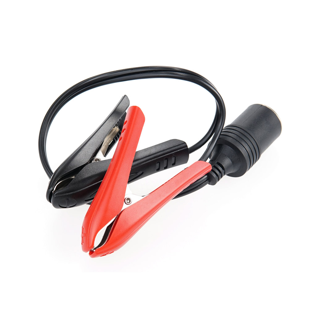 라이트컴 COMS 12V 차량용 시거잭 악어클립 변환 케이블 BD799