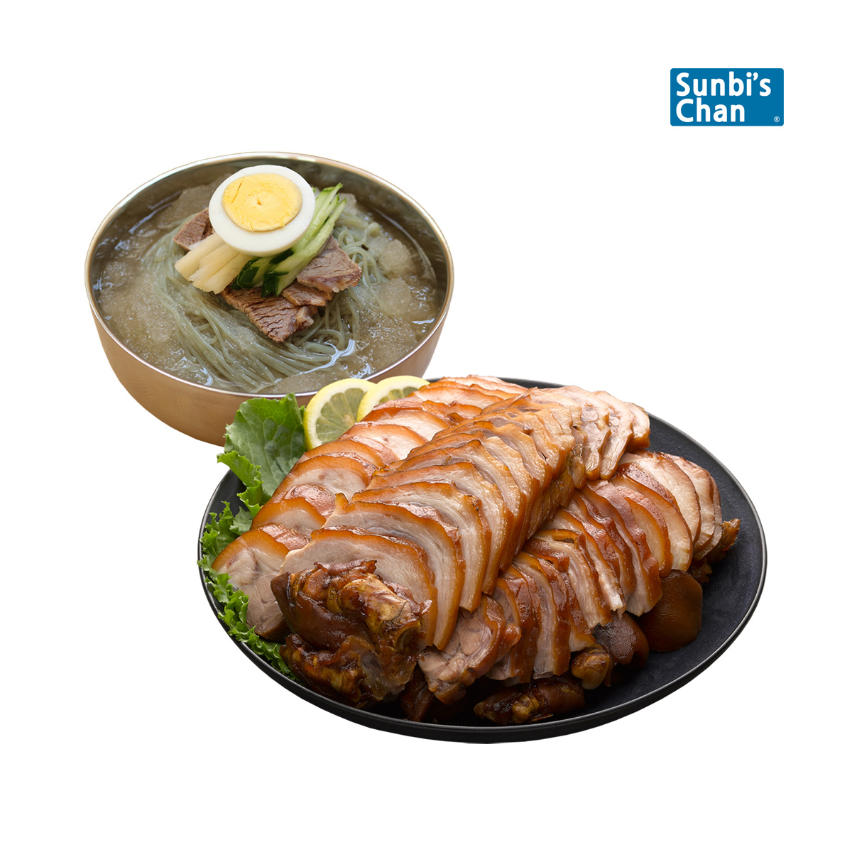 선비찬 선비찬 옥천냉면 함흥냉면2Kg 족발300g 육수10봉 소스증정 새우젓소스증정 2kg 1개