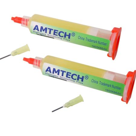 AMTECH 무세척 용접 오일 플럭스 그리스 납땜 페이스트 100 10cc NC-559-ASM