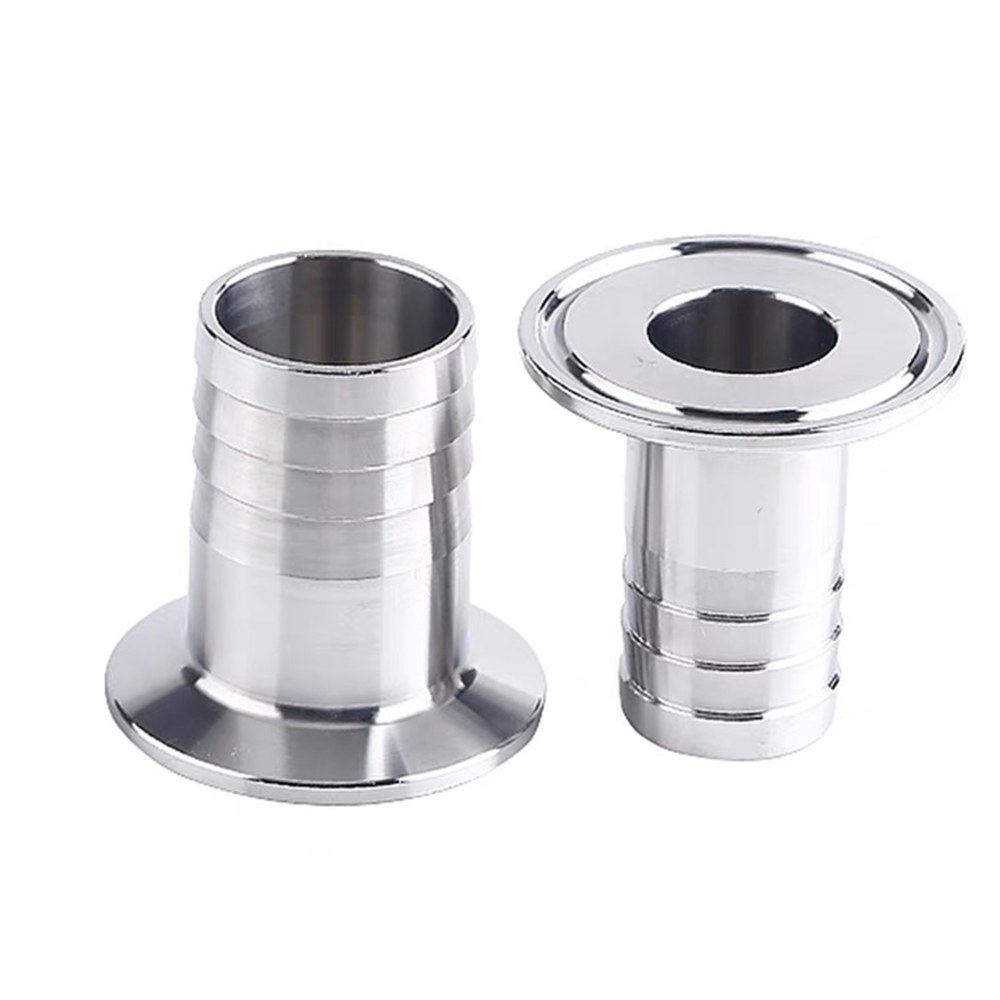 1Pcs 8mm-108mm 위생 호스 바브 파이프 피팅 트라이 클램프 페럴 스테인레스 스틸 SUS 304 홈 브루 일기