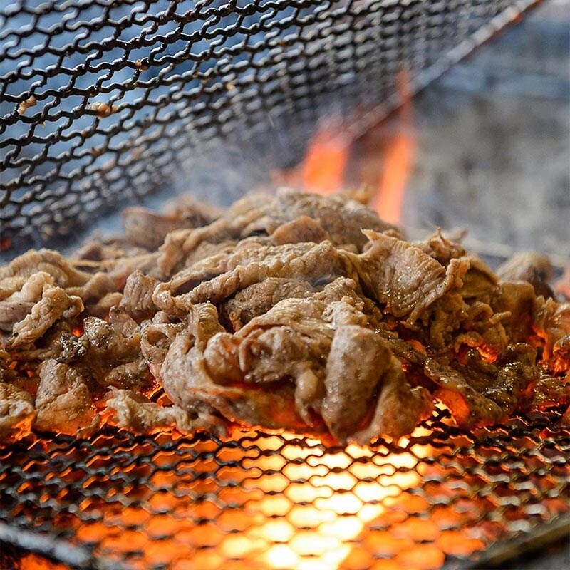자연맛남 김기랑 참숯으로 직접구운 직화 참숯한판 250g