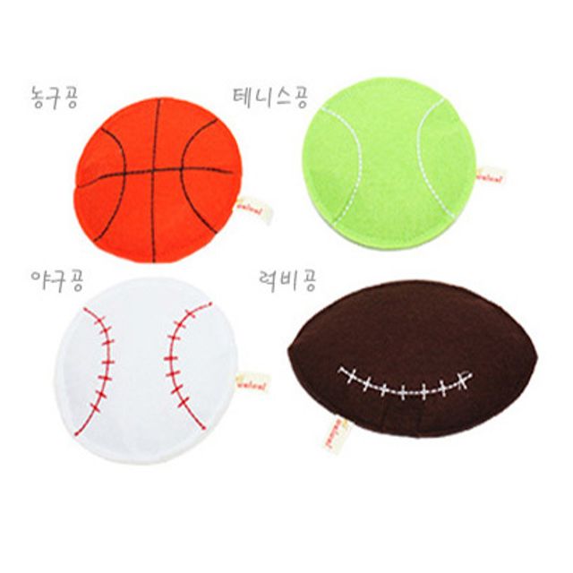 왈왈 장난감 부직포 플레이볼 종류임의배송 1타 10개
